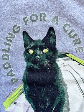 CAT SWEATSHIRT NWT Paddle For A Cure